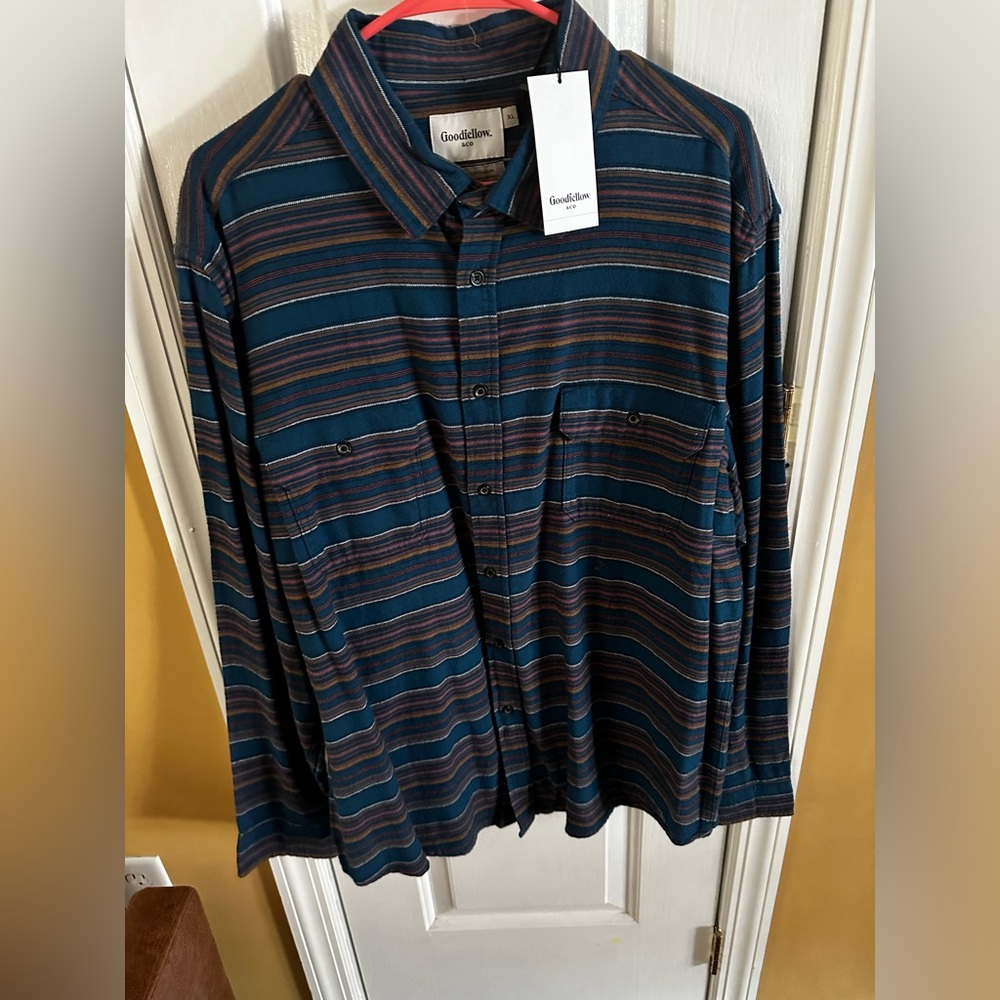 Men’s Goodfellow & Co XL Flannel NWT